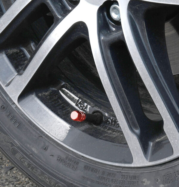 Καπάκια Βαλβίδων Sport-Cap  Κόκκινο 4τμχ - Image 2