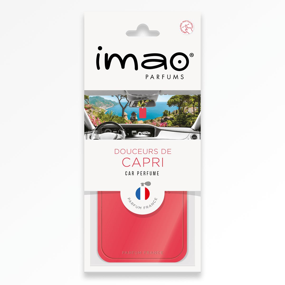 capri-doftokort-product-image@1200x1200 Αρωματικό Αυτοκινήτου Κρεμαστό IMAO Capri, - Image 1