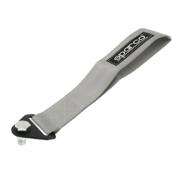 Αγωνιστικός Ιμάντας Ρυμούλκησης Τύπου Tow Strap Sparco – Γκρι - Image 2