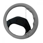 ΡΑΦΤΟ ΚΑΛΥΜΜΑ ΤΙΜΟΝΙΟΥ ΔΕΡΜΑΤΙΝΟ STANDARD ΓΚΡΙ ΜΕ ΓΚΡΙ ΡΑΦΗ