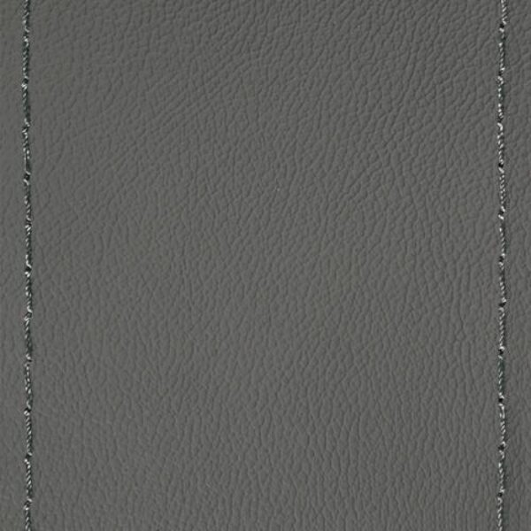 ΡΑΦΤΟ ΚΑΛΥΜΜΑ ΤΙΜΟΝΙΟΥ ΔΕΡΜΑΤΙΝΟ STANDARD ΓΚΡΙ ΜΕ ΓΚΡΙ ΡΑΦΗ - Image 4