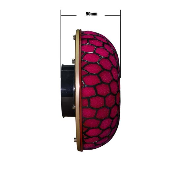 ΦΙΛΤΡΟΧΟΑΝΗ ΜΑΝΙΤΑΡΙ HKS LOOK (Φ80) ΚΟΚΚΙΝΟ - Image 2