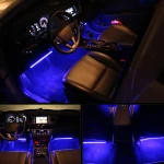 Σύστημα εσωτερικού φωτισμού αυτοκινήτου LED RGB  12smd led 12v - Image 5