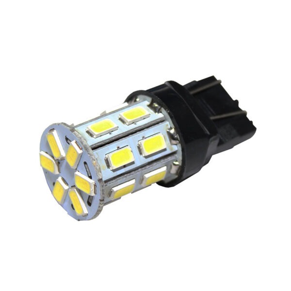 Λάμπα LED W21W/5W (T20) 12V W3x16d - Image 2