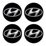 Αυτοκόλλητα Αλουμινίου Ζαντών Hyundai 56mm 4τμχ