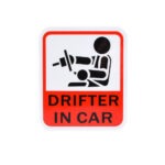 Μονό Αυτοκόλλητο Αδιάβροχο – DRIFTER IN CAR