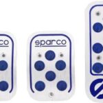 Σετ Πεταλιέρες Sparco Racing από Αλουμίνιο με Λάστιχο