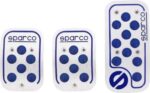 Σετ Πεταλιέρες Sparco Racing από Αλουμίνιο με Λάστιχο