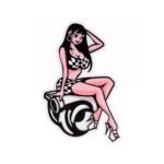 Μονό Αυτοκόλλητο Αδιάβροχο – Turbo Girl