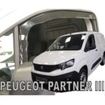 PEUGEOT PARTNER III 2D / PEUGEOT RIFTER 4D/5D / CITROEN BERLINGO III 4D/5D / OPEL COMBO E 4D/5D LOV 2018+ ΖΕΥΓΑΡΙ ΑΝΕΜΟΘΡΑΥΣΤΕΣ ΑΠΟ ΕΥΚΑΜΠΤΟ ΦΙΜΕ ΠΛΑΣΤΙΚΟ HEKO - 2
