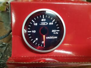 Vacuum 60mm Φυμέ Άσπρο φωτισμό