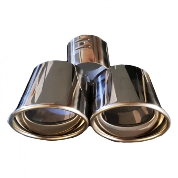 Διπλή Μπούκα Εξάτμισης 60mm - Image 2