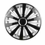 Τάσια Leoplast Falcon μαύρο / ασημί - 15" ιντσών - 4τμχ.