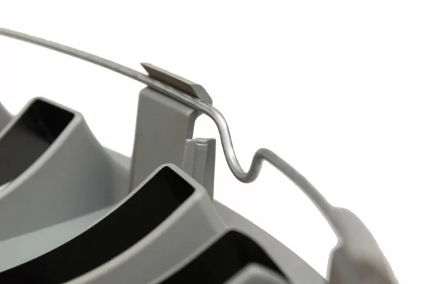 Τάσια Leoplast Flash ασημί μαύρο 16 ιντσών 4τμχ.. Τάσια Leoplast Flash ασημί / μαύρο - 16" ιντσών - 4τμχ. - Image 2