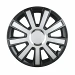 Τάσια Leoplast Flash μαύρο / ασημί - 15" ιντσών - 4τμχ.