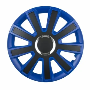 Τάσια Leoplast Flash μπλέ / μαύρο - 15" ιντσών - 4τμχ.