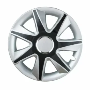 Τάσια Leoplast Run ασημί / μαύρο - 15" ιντσών - 4τμχ.