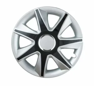 Τάσια Leoplast Run ασημί / μαύρο - 16" ιντσών - 4τμχ.