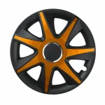 Τάσια Leoplast Run μαύρο / πορτοκαλί - 15" ιντσών - 4τμχ.