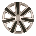 Τάσια αυτοκινήτου WJ-5085-15-AM - 15" ιντσών - Μαύρο / Ασημί - 4 τμχ.