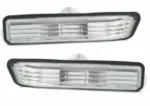 Φλας BMW E36 (1996-1999) / E34 / X5 E53 - χρωμίου - σετ 2τμχ.