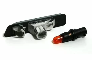 Φλας BMW E36 (1996-1999) / E34 / X5 E53 - χρωμίου - σετ 2τμχ. - Image 2