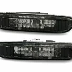 Φλας BMW E46 (1998-2001) / E46 Compact - μαύρο - σετ 2τμχ.