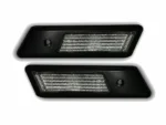 Φλας για BMW E36 / E34 / E32 (1991-1999) - black - σετ 2τμχ.