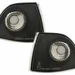 Φλας δίπλα στο φανάρι BMW E36 (1991-1999) coupe - μαύρο - σετ 2τμχ.