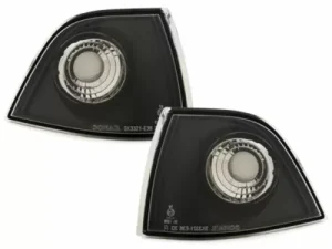 Φλας δίπλα στο φανάρι BMW E36 (1991-1999) coupe - μαύρο - σετ 2τμχ.