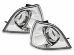 Φλας δίπλα στο φανάρι BMW E36 (1991-1999) coupe - χρωμίου - σετ 2τμχ - Image 3
