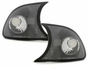Φλας δίπλα στο φανάρι BMW E46 coupe (1998-2001) - μαύρο - σετ 2τμχ.