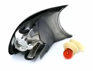 Φλας δίπλα στο φανάρι BMW E46 coupe / cabrio (1999-2001) - φιμέ - σετ 2τμχ. - Image 3