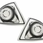 Φλας δίπλα στο φανάρι BMW E46 sedan (1998-2005) χρωμίου - σετ 2τμχ.