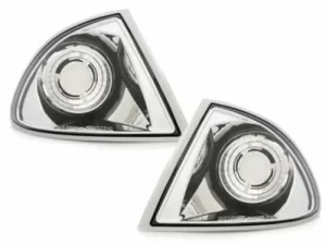 Φλας δίπλα στο φανάρι BMW E46 sedan (1998-2005) χρωμίου - σετ 2τμχ.