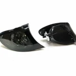 Φλας δίπλα στο φανάρι BMW E46 sedan (2001-2005) - φιμέ χρωμίου - σετ 2τμχ.