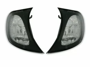 Φλας δίπλα στο φανάρι BMW E46 sedan (2001-2005) - χρωμίου - σετ 2τμχ.