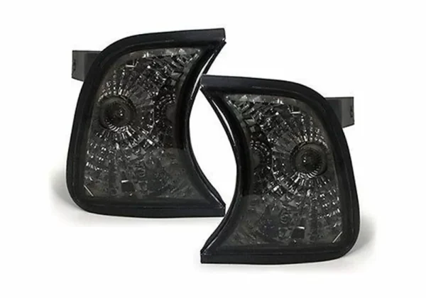 Φλας δίπλα στο φανάρι BMW E34 (1989-1995) - μαύρο χρωμίου - σετ 2τμχ. - Image 1