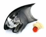 Φλας δίπλα στο φανάρι για BMW E46 coupe / cabrio (2001-2003) - φιμέ - σετ 2τμχ. - Image 2