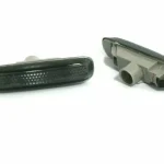 Φλας φτερού για BMW E46 (1998-2001) / E46 Compact - μαύρα - σετ 2τμχ.