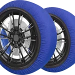 Χιονοκουβέρτες Streetech - μπλε χρώμα - μέγεθος M - σετ 2τμχ.