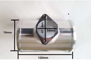 BMW Ε46 MAF ανταπτορας φιλτροχοανης αλουμινιου - Image 2
