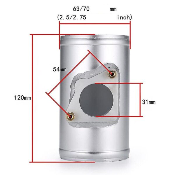 Αντάπτορας χοάνης Toyota Corolla VVTi 1.6, Mazda 2, 3 1.6cc, Swift 2005+, Yaris 1.3cc 2005+ - Image 2