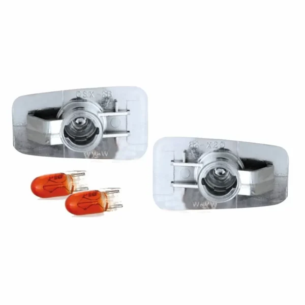 Φλας φτερού για Citroen Saxo / Berlingo / Evasion / Xsara / Xantia / ZX / Peugeot 106 / 306 / Partner / Fiat Ulysse - μαύρα - - Image 2