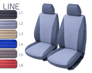 Ειδικά Καλύμματα Αυτοκινήτου 3D Fabric Line