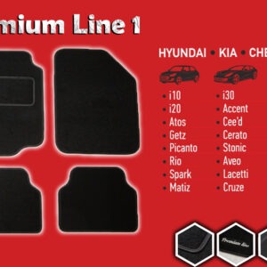 Πατάκια Αυτοκινήτου Premium Line