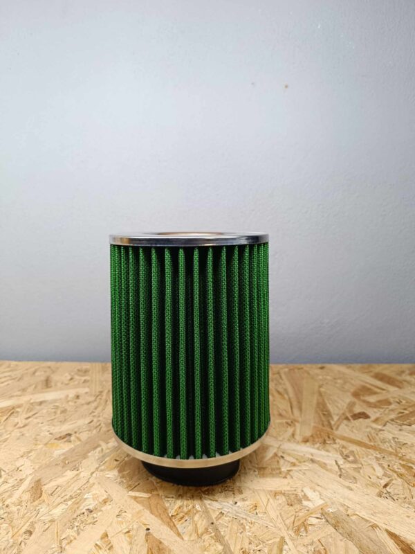 Φιλτροχοάνη διπλής ροής  αυτοκινήτου με δίχτυ 76mm πράσινη - Image 3