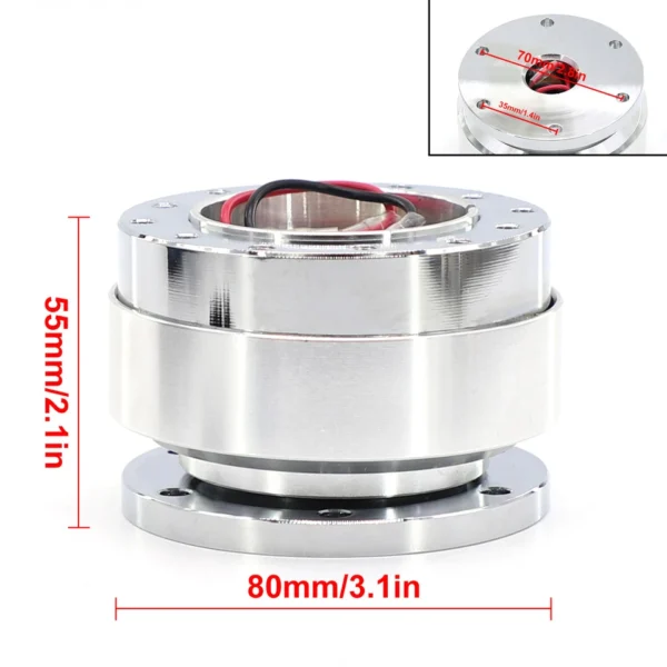 Αποσπώμενος Κώνος Τιμονιού Ταχείας Απελευθέρωσης – Quick Release ΤΥΠΟΥ MOMO - Image 3