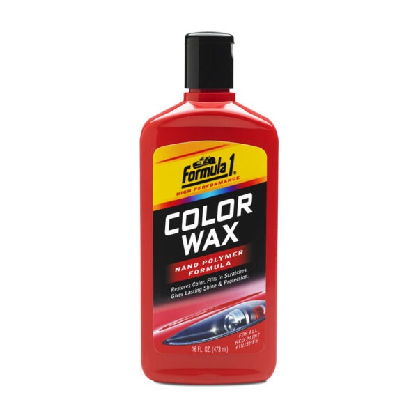 Κερί κόκκινου χρώματος Color Wax με γυαλιστικό 473ml formula 1 - Image 2