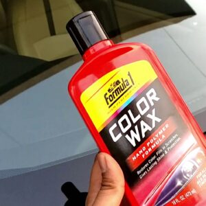 Κερί κόκκινου χρώματος Color Wax με γυαλιστικό 473ml formula 1